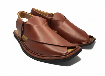 Russet Valor (Thin Sole Soft Padded Peshawari Chappal)