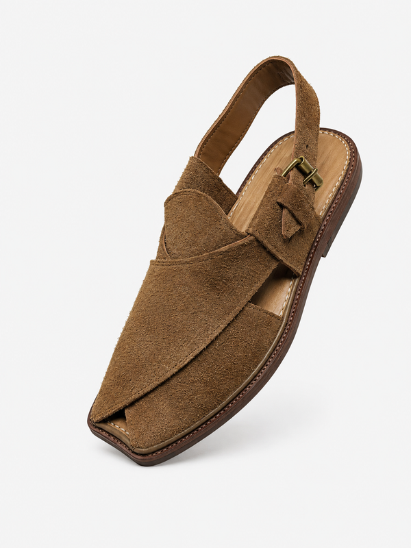 Pakhtun Pride (Mocha Brown Suede Mid Sole)