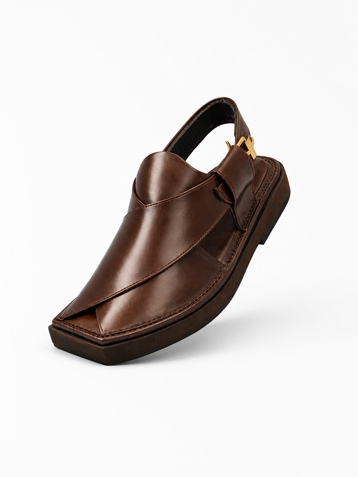 ROYAL KAPTAAN CHAPPAL (CHOCOLATE BROWN)