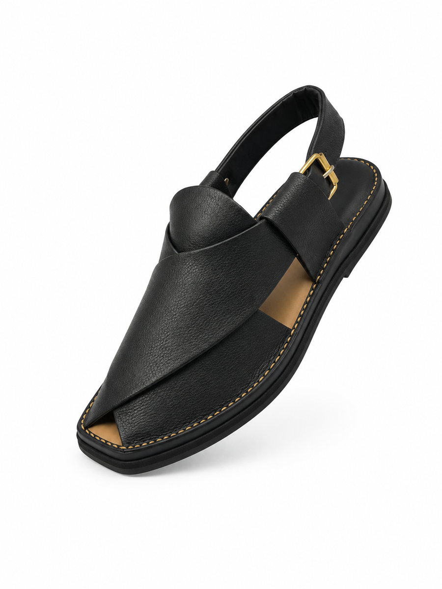 Nocturne (Soft Sole And Padded Mid Sole Peshawari Chappal