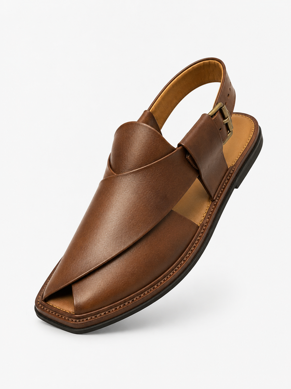Amber Crest (Thin Sole Peshawari Chappal)