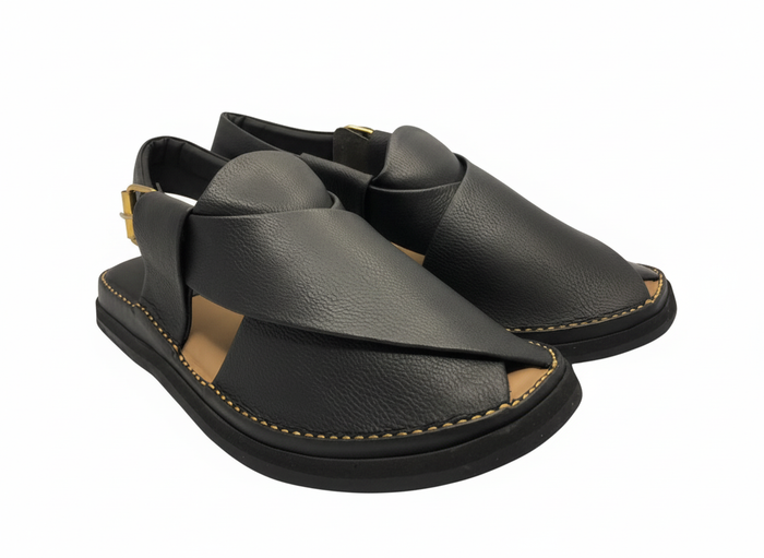 Nocturne (Soft Sole And Padded Mid Sole Peshawari Chappal